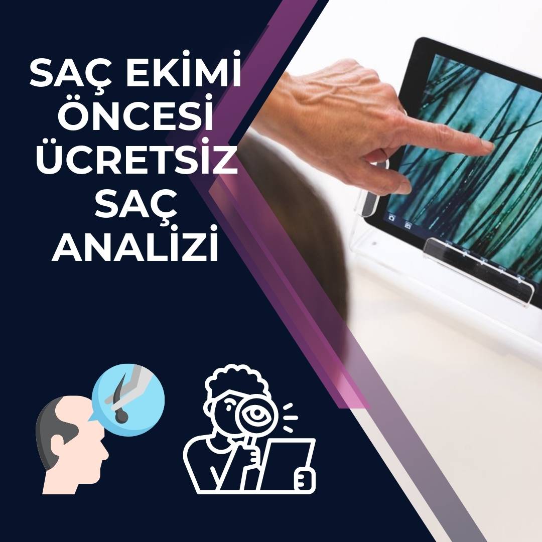 Saç Ekimi Öncesi Ücretsiz Saç Analizi