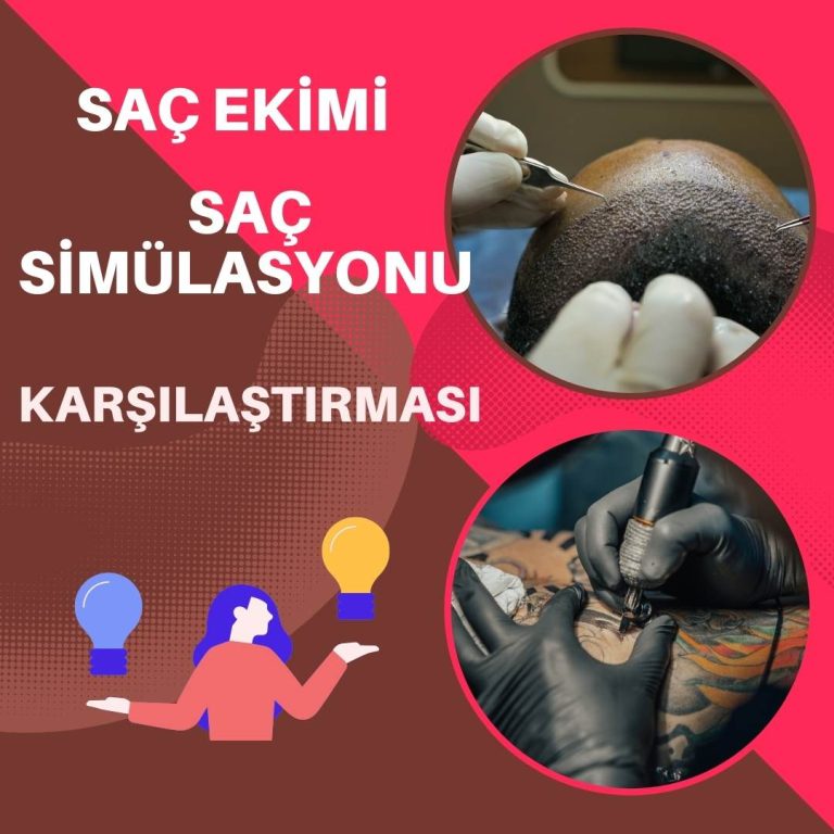 Saç Ekimi ve Saç Simülasyonu Karşılaştırması