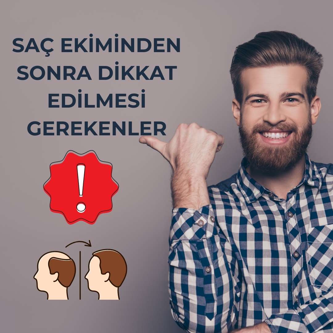 Saç Ekiminden Sonra Dikkat Edilmesi Gerekenler